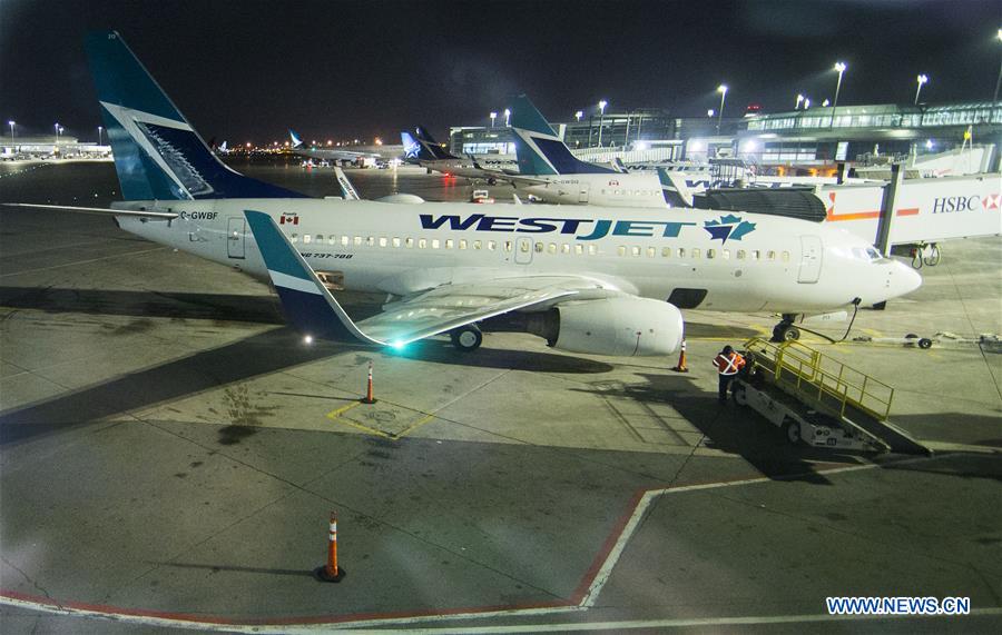 CANADA-TORONTO-COVID-19-WESTJET-LAY OFF