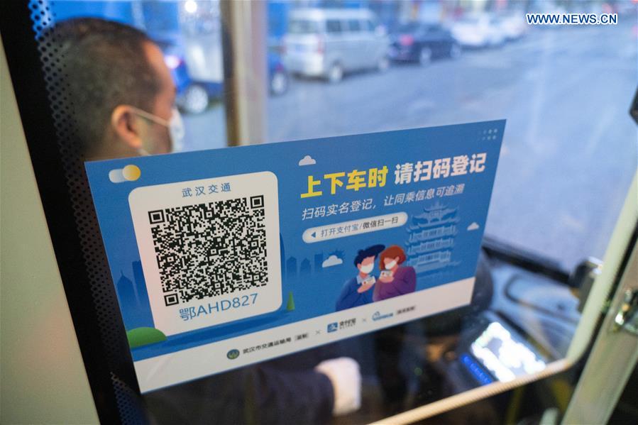 CHINA-HUBEI-WUHAN-COVID-19-BUS ROUTES-RESUMPTION (CN)