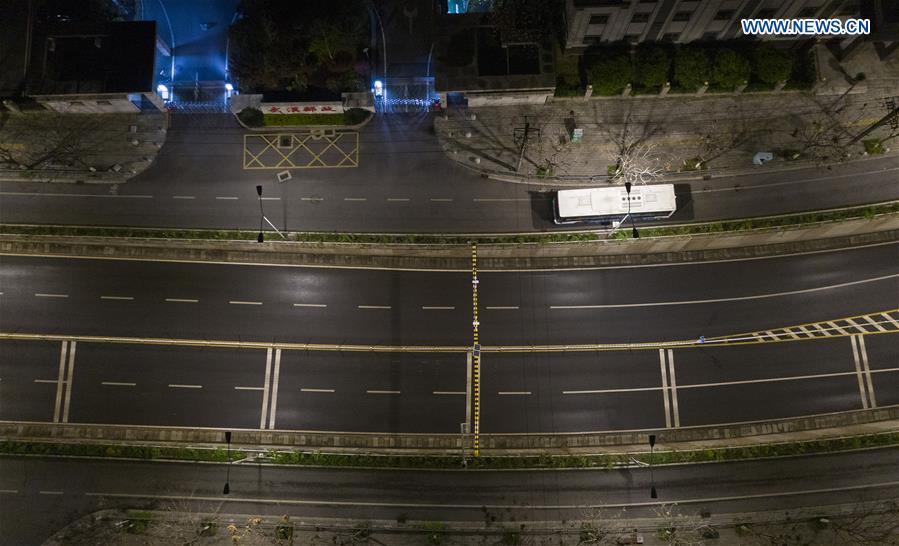 CHINA-HUBEI-WUHAN-COVID-19-BUS ROUTES-RESUMPTION (CN)