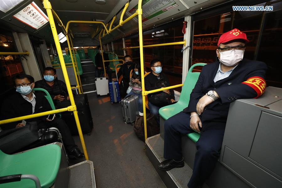 CHINA-HUBEI-WUHAN-COVID-19-BUS ROUTES-RESUMPTION (CN)
