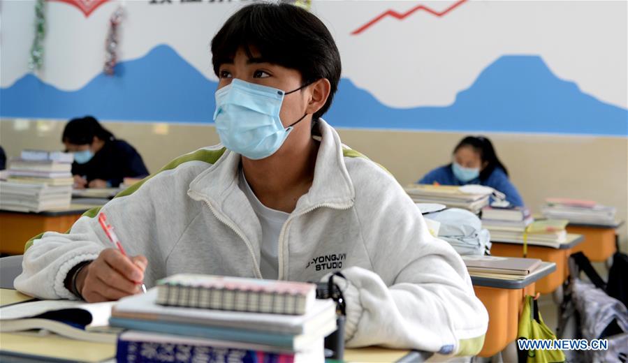 CHINA-ANHUI-HEFEI-COVID-19-TIBETAN STUDENTS-PROTECTION (CN)