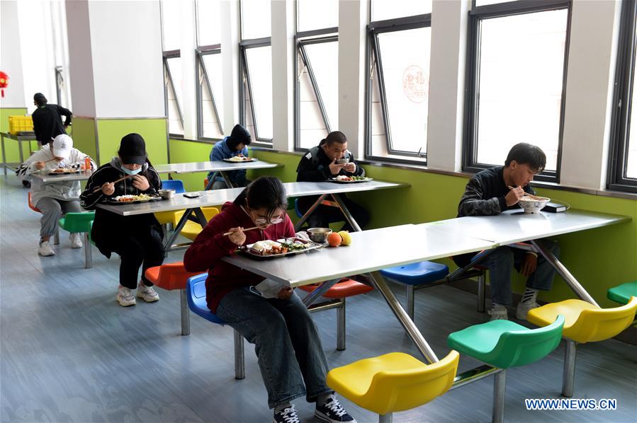 CHINA-ANHUI-HEFEI-COVID-19-TIBETAN STUDENTS-PROTECTION (CN)