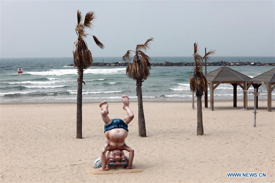 MIDEAST-TEL AVIV-COVID-19