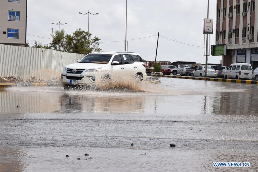 YEMEN-ADEN-HEAVY RAINS