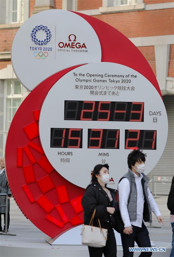 (SP)JAPAN-TOKYO-OLYMPICS-POSTPONEMENT