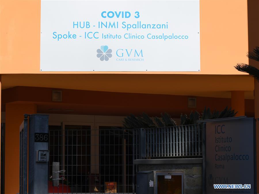 ITALY-ROME-COVID-19-TREATMENT
