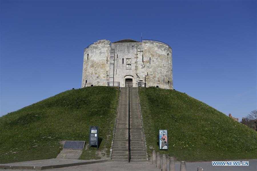 BRITAIN-YORK-COVID-19