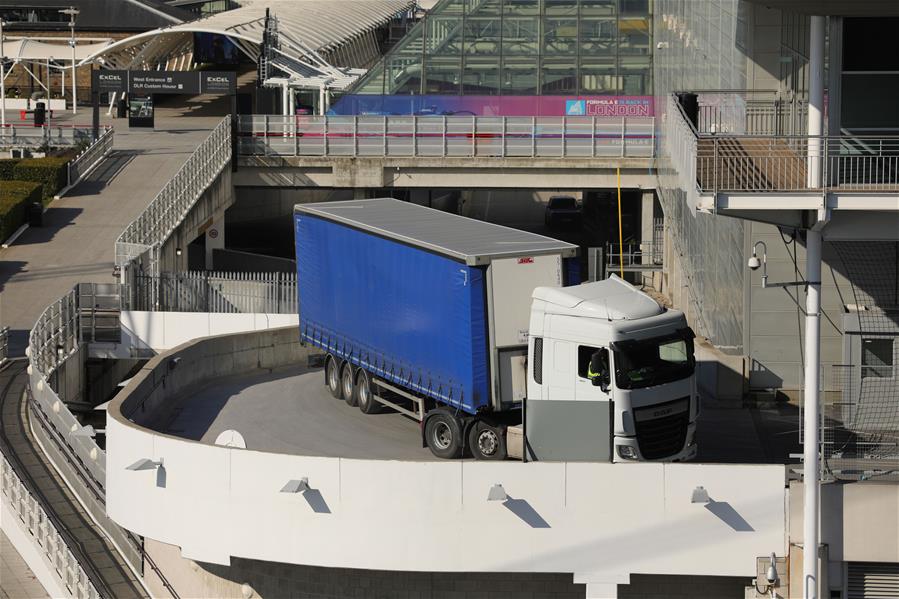 BRITAIN-LONDON-COVID-19-TEMPORARY HOSPITAL