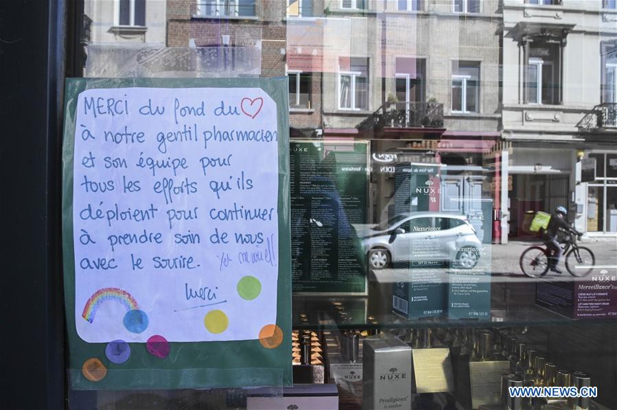BELGIUM-BRUSSELS-COVID-19-DAILY LIFE
