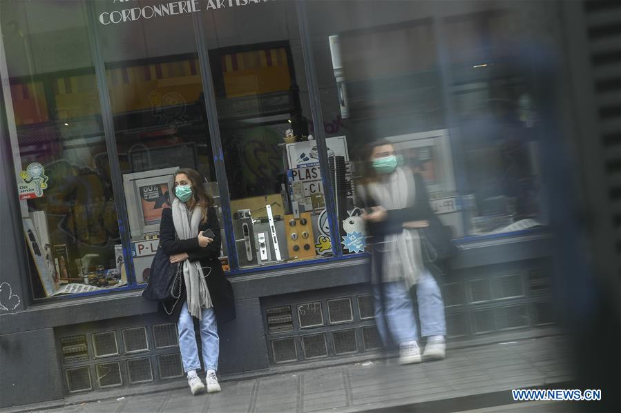 BELGIUM-BRUSSELS-COVID-19-DAILY LIFE