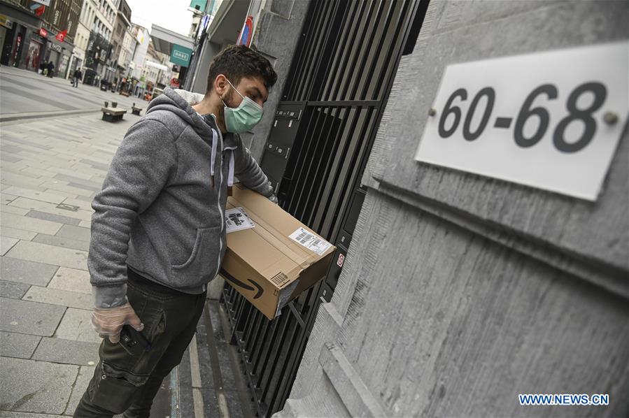 BELGIUM-BRUSSELS-COVID-19-DAILY LIFE