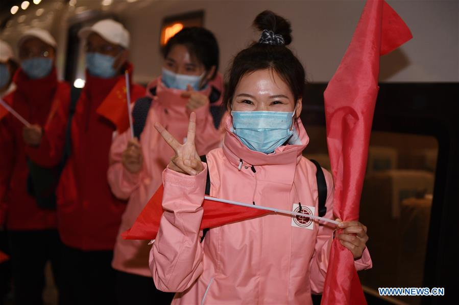 CHINA-BEIJING-NATIONAL MEDICAL TEAM-RETURN HOME-ARRIVAL (CN)
