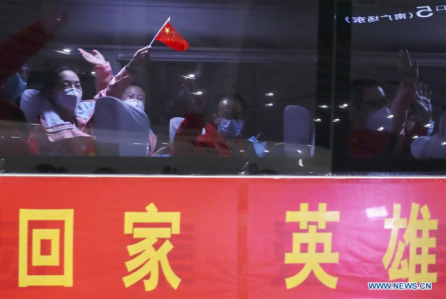 CHINA-BEIJING-NATIONAL MEDICAL TEAM-RETURN HOME-ARRIVAL (CN)