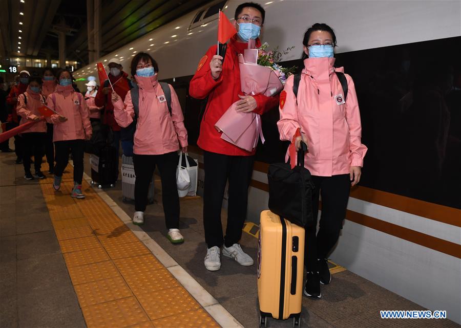 CHINA-BEIJING-NATIONAL MEDICAL TEAM-RETURN HOME-ARRIVAL (CN)