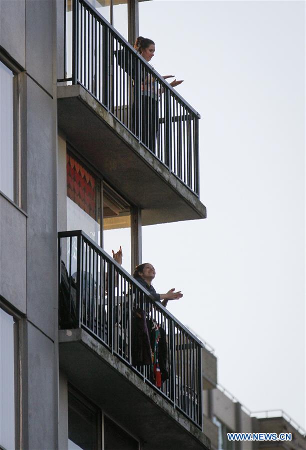 CANADA-VANCOUVER-CORONAVIRUS-SELF ISOLATION-FLASH MOB