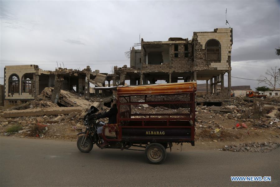 YEMEN-SAADA-WAR-DESTRUCTION