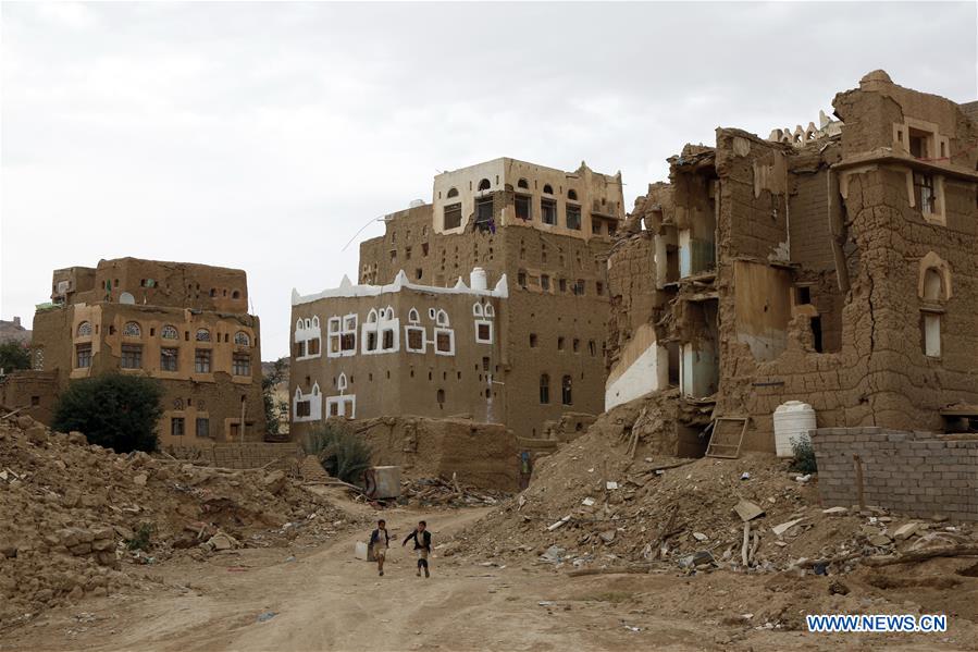 YEMEN-SAADA-WAR-DESTRUCTION