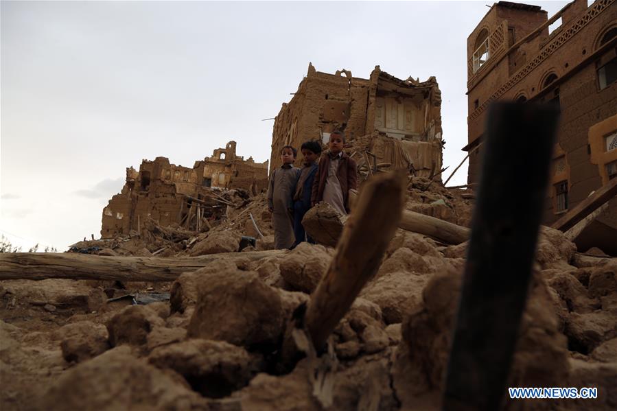 YEMEN-SAADA-WAR-DESTRUCTION