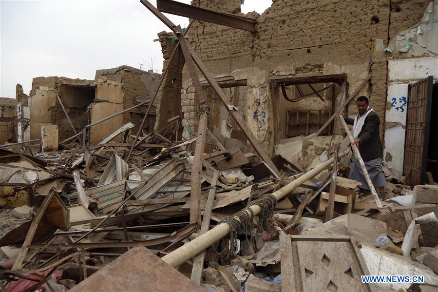 YEMEN-SAADA-WAR-DESTRUCTION