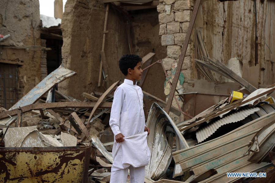 YEMEN-SAADA-WAR-DESTRUCTION