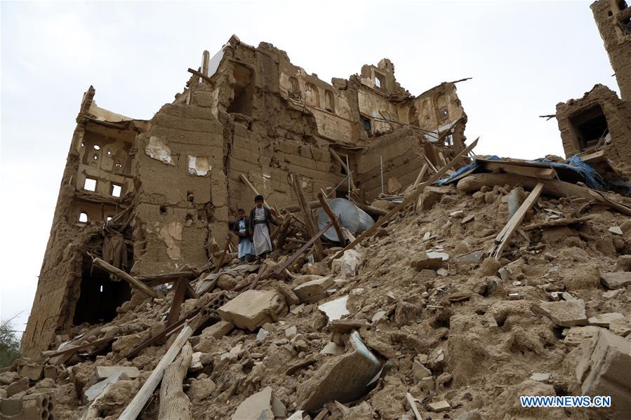 YEMEN-SAADA-WAR-DESTRUCTION
