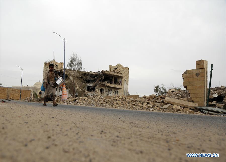 YEMEN-SAADA-WAR-DESTRUCTION