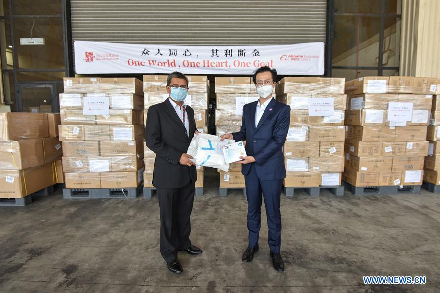 MALAYSIA-SELANGOR-COVID-19-CHINA-DONATION