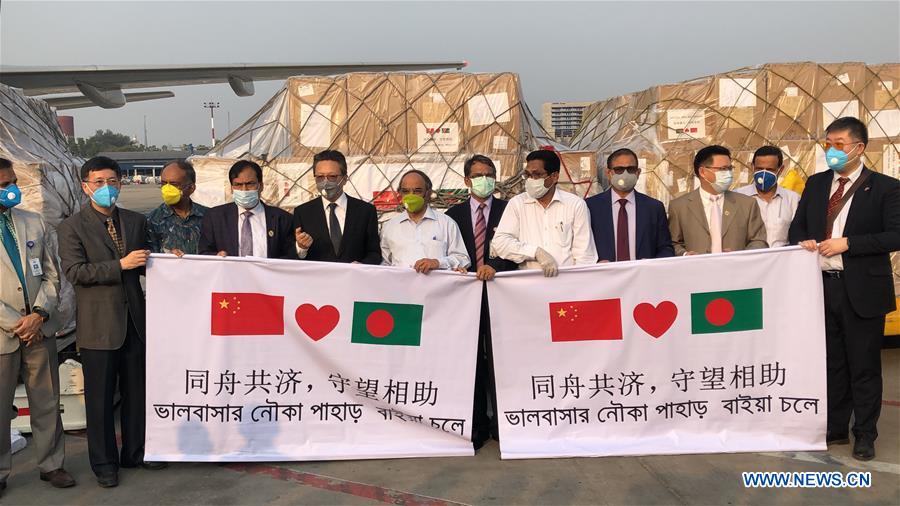 BANGLADESH-DHAKA-CHINA-EMERGENCY MEDICAL SUPPLIES