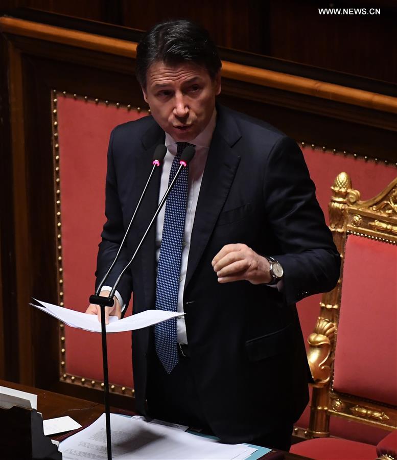 ITALY-ROME-SENATE-RESCUE PACKAGE