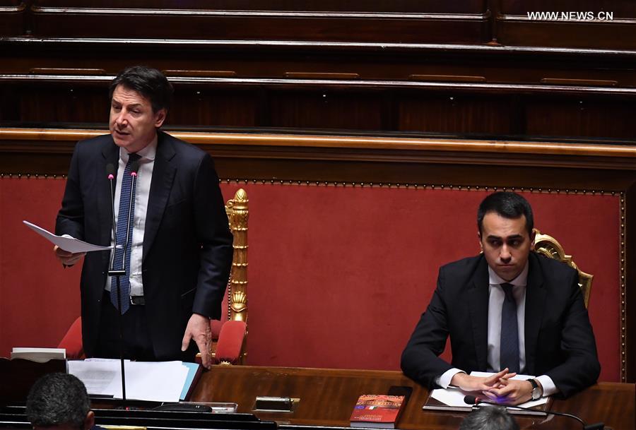 ITALY-ROME-SENATE-RESCUE PACKAGE
