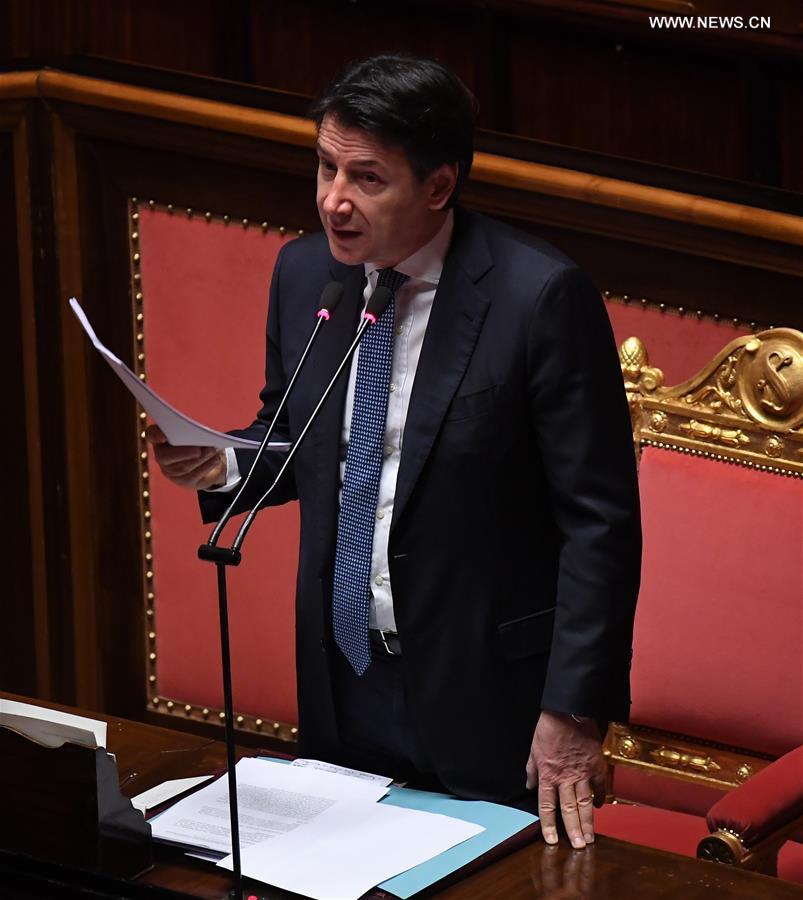 ITALY-ROME-SENATE-RESCUE PACKAGE