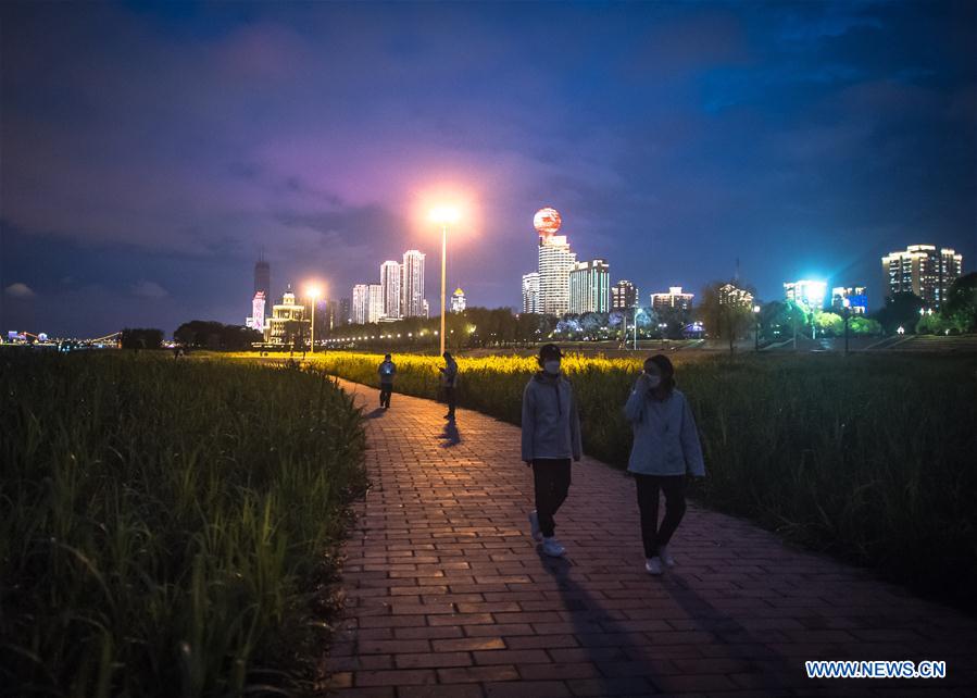 CHINA-WUHAN-NIGHT VIEW (CN)