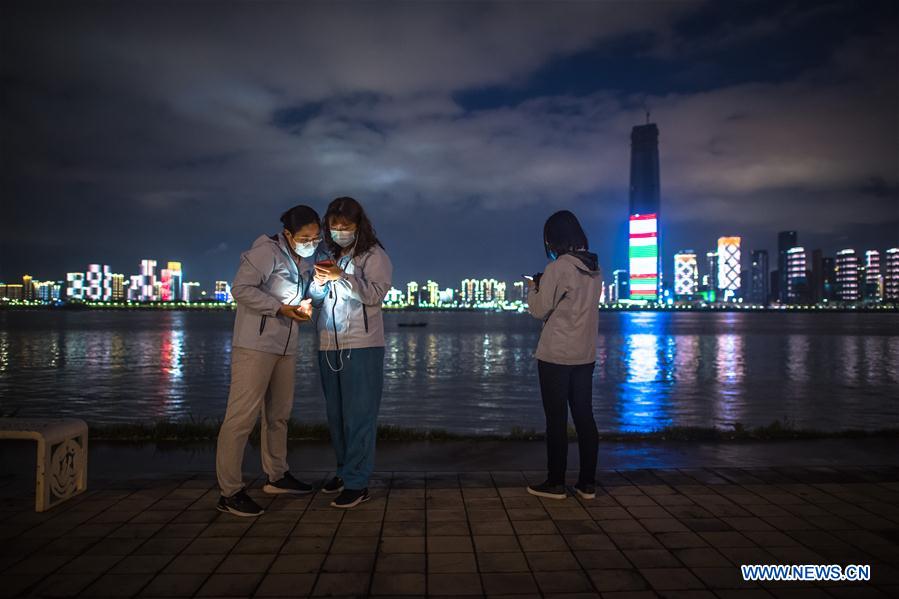 CHINA-WUHAN-NIGHT VIEW (CN)