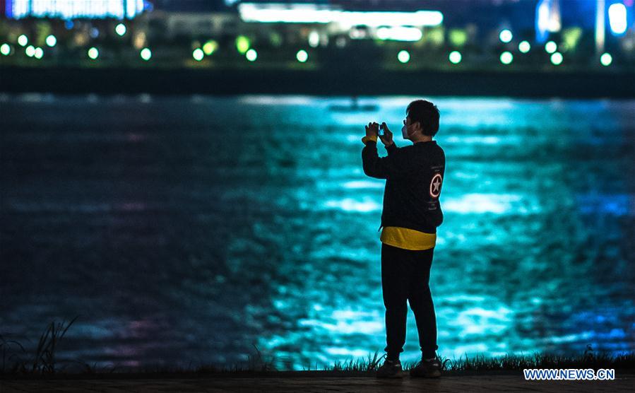 CHINA-WUHAN-NIGHT VIEW (CN)