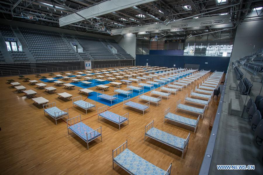 CROATIA-OSIJEK-COVID-19-TEMPORARY HOSPITAL