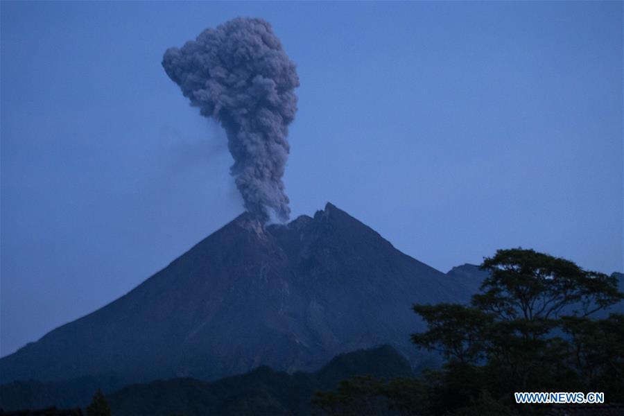 INDONESIA-CENTRAL JAVA-MOUNT MERAPI-ERUPTION
