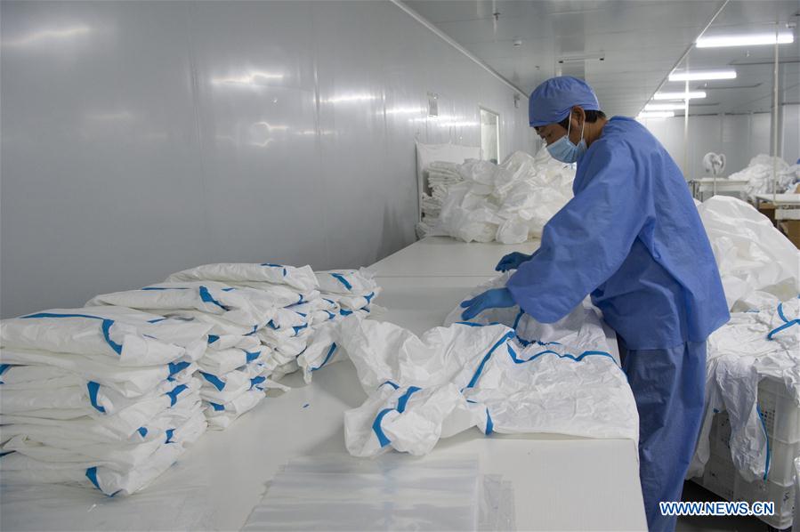 CHINA-HUBEI-XIANGYANG-MEDICAL SUPPLIES-PRODUCTION (CN)