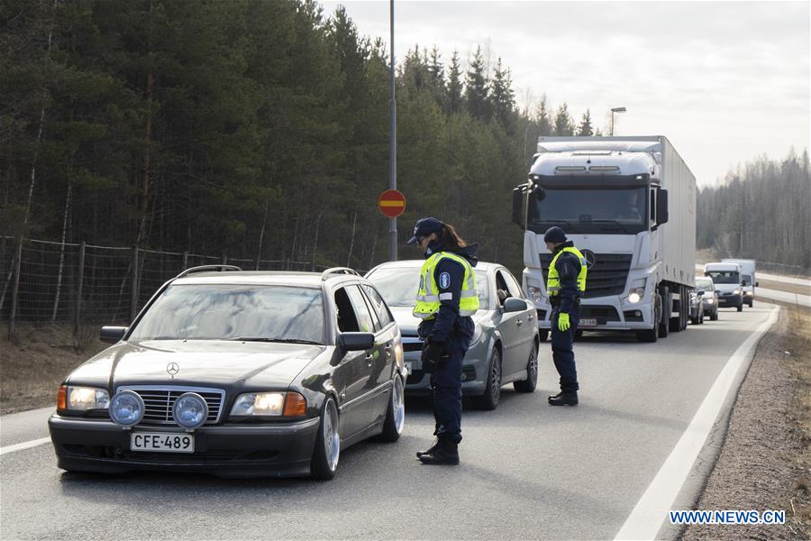 FINLAND-UUSIMAA-HYVINKAA-COVID-19-LOCKDOWN