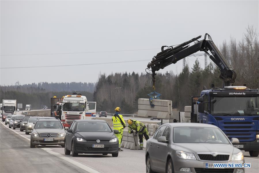 FINLAND-HYVINKAA-LOCKDOWN