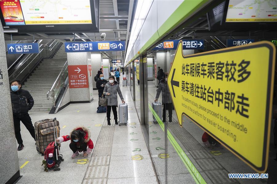 CHINA-HUBEI-WUHAN-METRO-OPERATION RESTORATION (CN)
