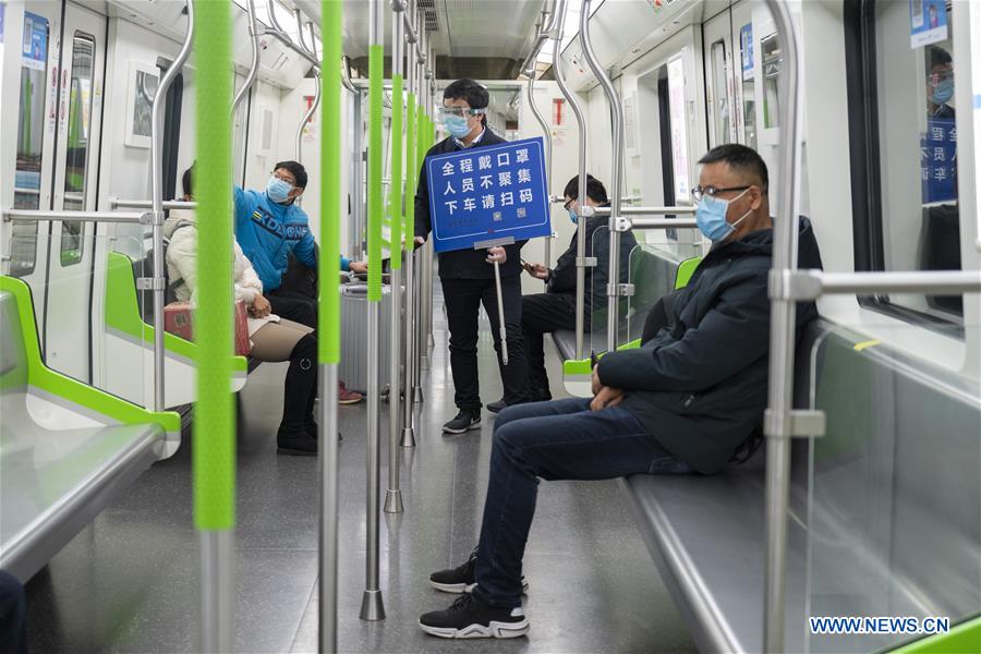CHINA-HUBEI-WUHAN-METRO-OPERATION RESTORATION (CN)