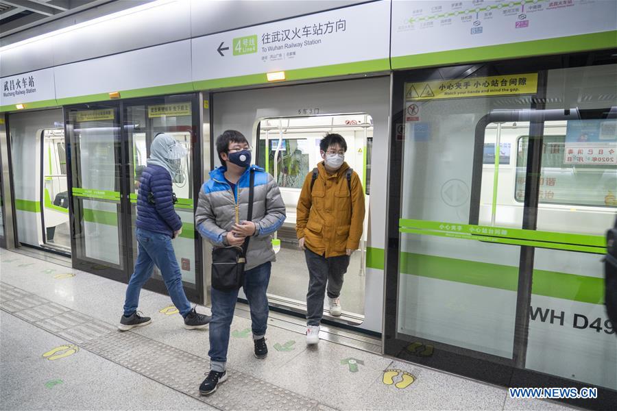 CHINA-HUBEI-WUHAN-METRO-OPERATION RESTORATION (CN)