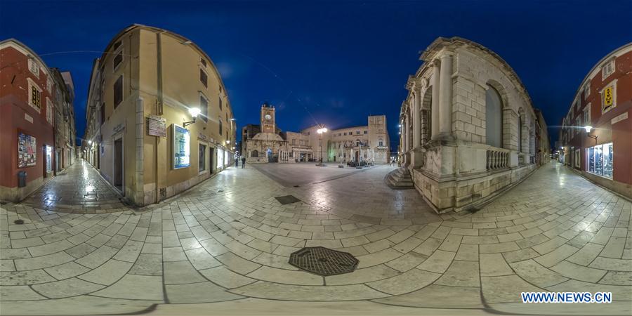 CROATIA-ZADAR-COVID-19-CITY VIEW