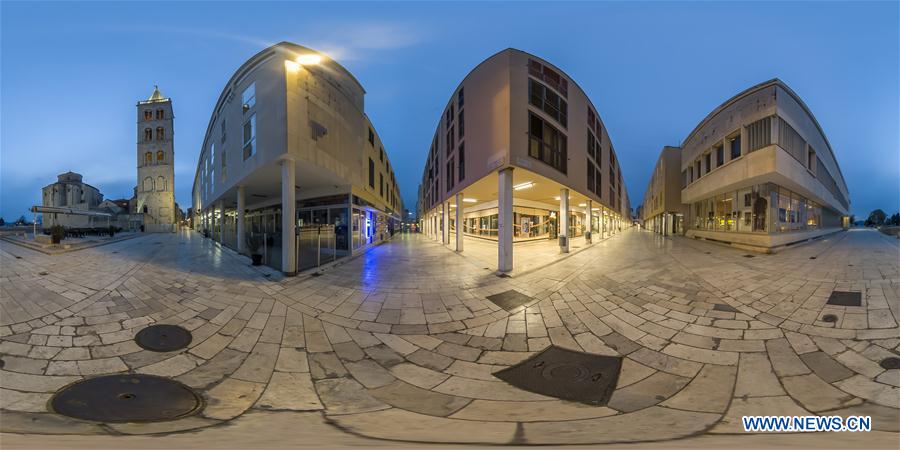 CROATIA-ZADAR-COVID-19-CITY VIEW