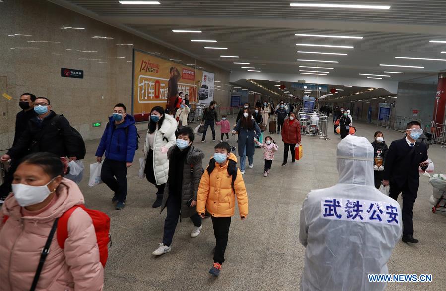 #CHINA-WUHAN-RAILWAY-INBOUND SERVICE-RESUMPTION (CN)
