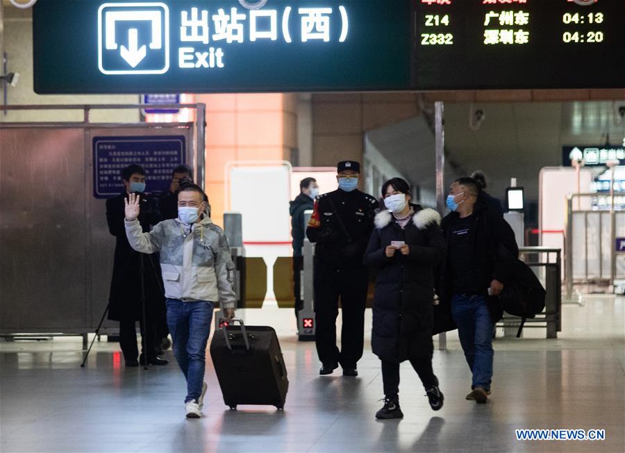 #CHINA-WUHAN-RAILWAY-INBOUND SERVICE-RESUMPTION (CN)