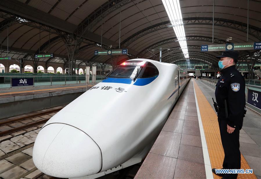 #CHINA-WUHAN-RAILWAY-INBOUND SERVICE-RESUMPTION (CN)
