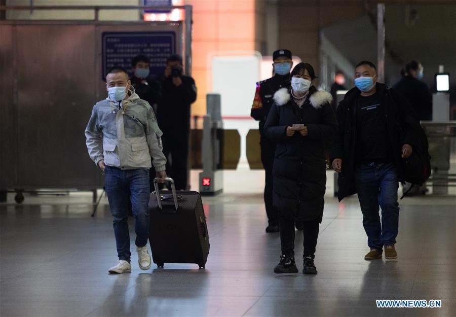 #CHINA-WUHAN-RAILWAY-INBOUND SERVICE-RESUMPTION (CN)