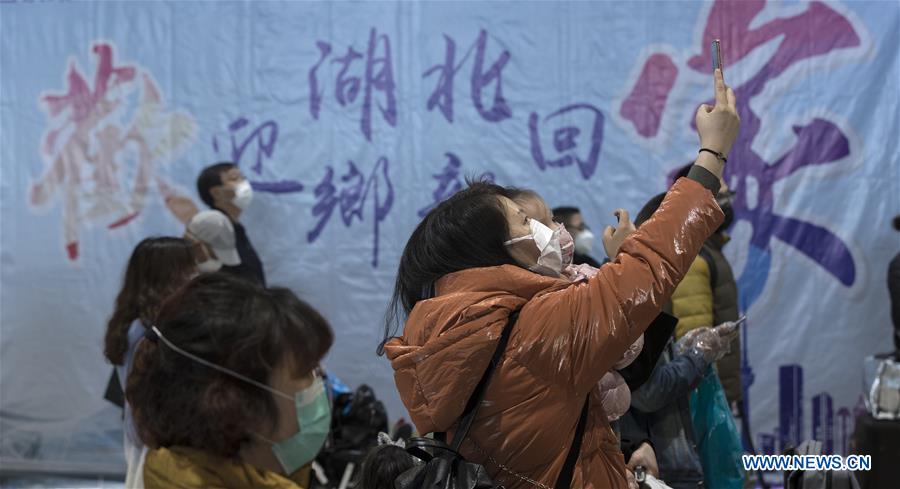 CHINA-WUHAN-RAILWAY-INBOUND SERVICE-RESUMPTION (CN)