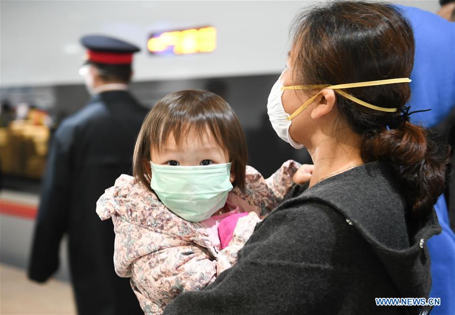 CHINA-WUHAN-RAILWAY-INBOUND SERVICE-RESUMPTION (CN)